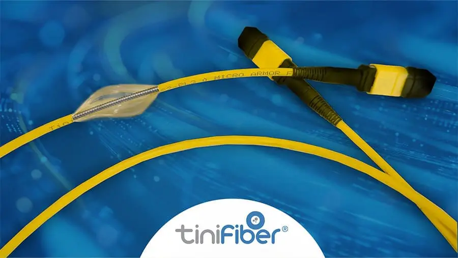 Micro Armor Cable in Data Centers: TiniFiber Commences In-House Production of MPO Pre-Term Cable Assemblies