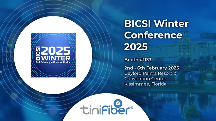 TiniFiber Showcases Industry’s Most Advanced, Durable Armored Fiber at the BICSI Winter Conference 2025 – Booth 1133